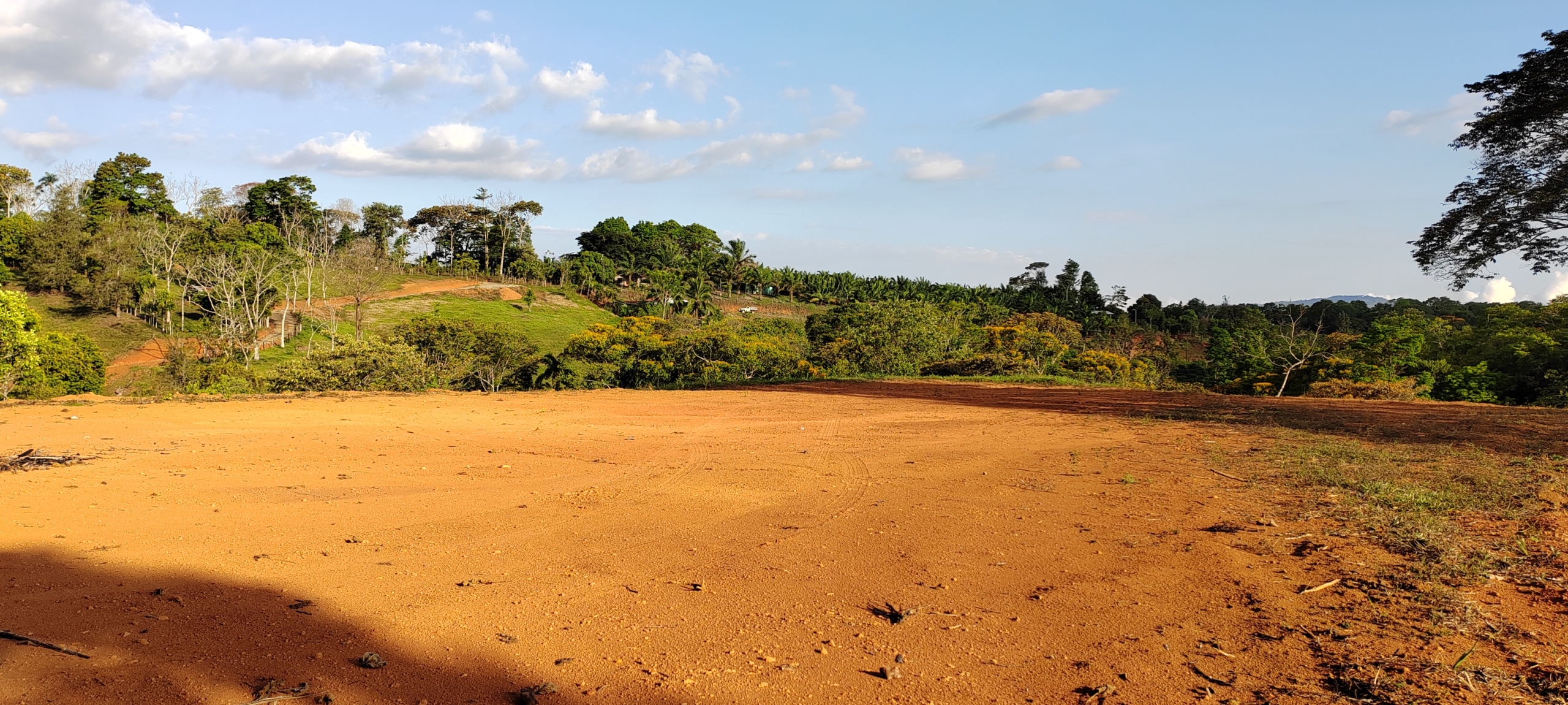 photo of a Costa Rica property building site